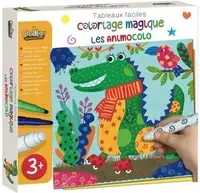 Carduri de colorat CreaLign - Animale, 6 buc