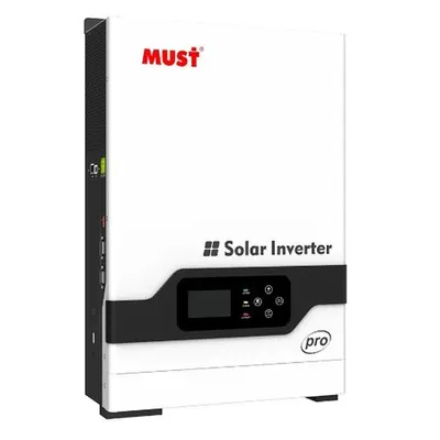 Invertor solar Off-Grid MUST PV18-5248 PRO 5.2kW 48V cu MPPT 80A si functionare fara baterii