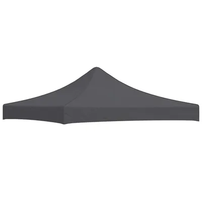 vidaXL Acoperiș cort de petrecere, antracit, 3 x 3 m