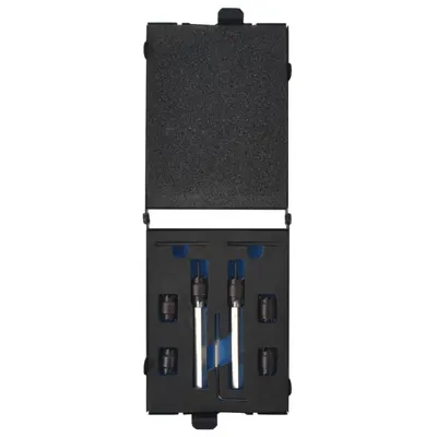 vidaXL Set cutter pentru sudură în puncte, 9 piese, HSS