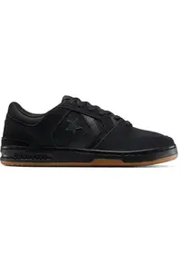 Pantofi sport low-cut de piele intoarsa CL98 - Negru