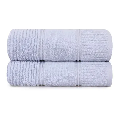 Prosoape albastru-deschis 2 buc. din bumbac din frotir 50x90 cm Daniela – Foutastic