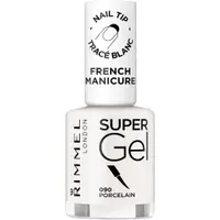 Lac de unghii Super Gel French Manicure 090 Porcelain, 12ml, Rimmel London