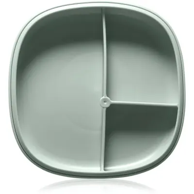 B.Box 2in1 Suction Plate farfurie cu ventuză Sage 1 buc