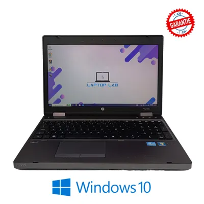 Laptop Second Hand HP 6560B - 15.6inch HD+ Intel i3-2350M 4GB RAM 320GB HDD Windows 10 Refurbished