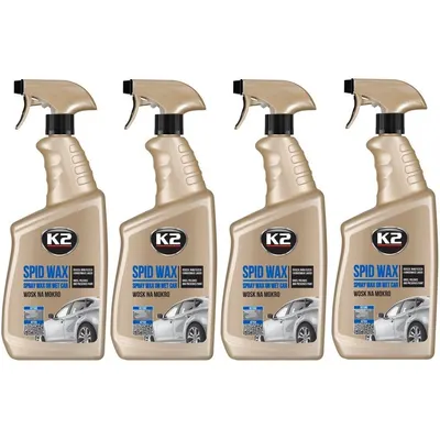 Set 4 Buc K2 Solutie Ceara Rapida Spid Wax 770ML K087M
