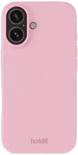 Husă Holdit - Silicone, iPhone 16 Plus, roz