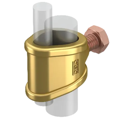 Connection clamp for earth rod or cables | Type 2745 20 MS