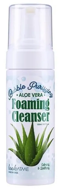 LookAtMe Spumă de curățare facială cu aloe vera, 150 ml