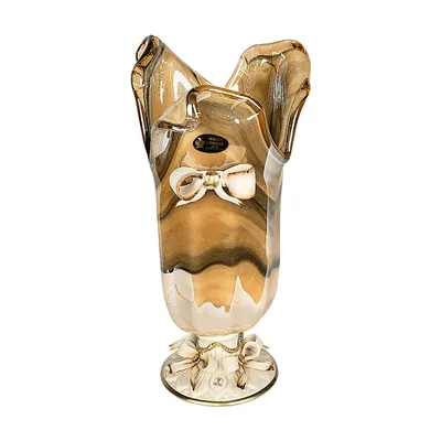 Vaza ALABASTRO, 40x24 cm, sticla Murano