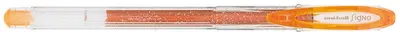 Roller cu gel Uniball Signo Sparkling – Oranj, 1.0 mm