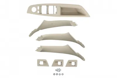 Maner usa interior (bej, set) potrivit BMW 5 F10, F11 12.09-02.17