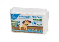 Scutece pentru caini LeoPet, dimensiune S (abdomen 40-56 cm), 12 bucati