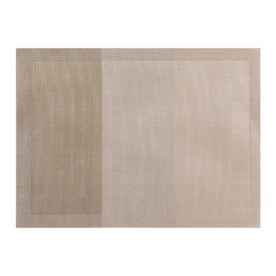 Șervet decorativ Tiseco Home Studio Jacquard, 45 x 33 cm, maro gri
