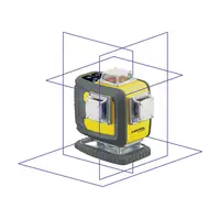 Multilaser Violet în cruce (4 x 360°), Bluetooth - Nivel System-CL4D-P