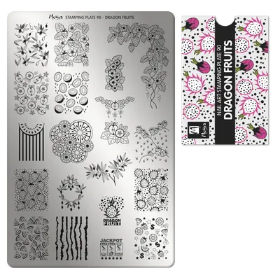Matrita pentru stampila nr 90 - Dragon Fruits