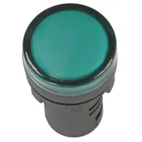 Lampa semnalizare AD16DS(LED)matrix d16mm verde12V AC/DC