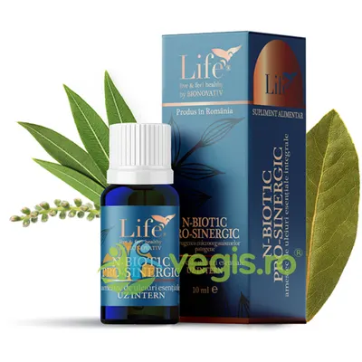 N-Biot 1C Pro-Sinergic Amestec de Uleiuri Esentiale pentru Uz Intern 10ml