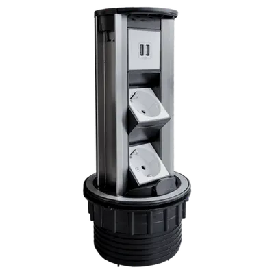 Coloana Prize Incorporabile in Blat 6 Module Inox