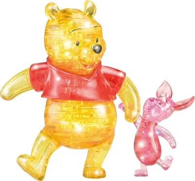 Puzzle 3D - Disney Winnie the Pooh & Piglet, 57 piese