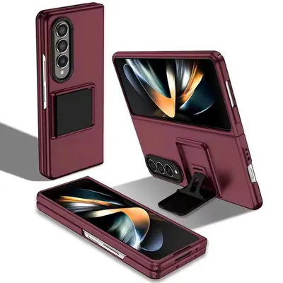 Husa Suport Patrat, Samsung Galaxy Z Fold 6, Protectie antisoc, Visiniu Engros