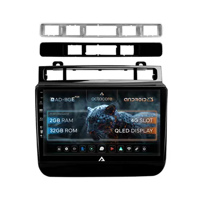 Navigatie Volkswagen Touareg (2010-2018), Android, E-Octacore 2GB RAM + 32GB ROM, 9 Inch - AD-BGE9002+AD-BGRKIT051