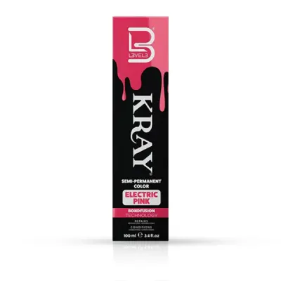 Vopsea semi - permanenta - L3VEL3 - Roz Electric - 100 ml