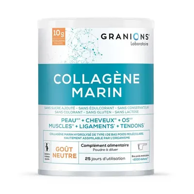 LGN Collagene Marin Neutru 258 g – Supliment pentru piele, articulatii si muschi