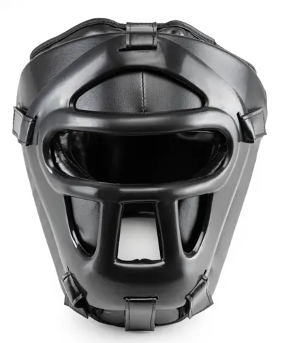 Cască box Evolution OG-210 cu grilaj, piele sintetică, unisex