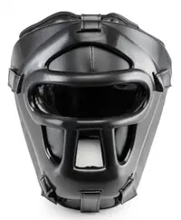 Cască box Evolution OG-210 cu grilaj, piele sintetică, unisex