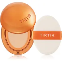 TIRTIR Mask Fit AI Filter Cushion Mini burete cu machiaj de lungă durată cu efect matifiant culoare 22N Shell Beige 4.5 g