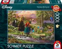 Puzzle Schmidt din 1000 piese - Merida, inimă curajoasă