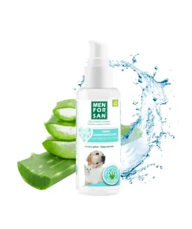 Menforsan Crema Dermoprotectoare cu Aloe Vera pentru Caini si Pisici 60 ML