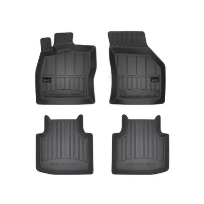 Covorase auto (set, cauciuc, 4 bucati, culoare negru) SKODA SUPERB III dupa 2015