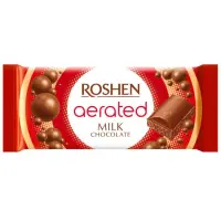 Ciocolata aerata cu lapte Roshen, 80 g Engros