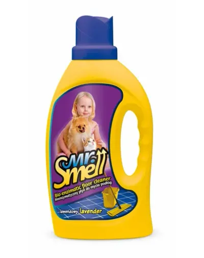 Detergent pardoseli animale enzimatic MR. SMELL 1L lavandă eliminare mirosuri