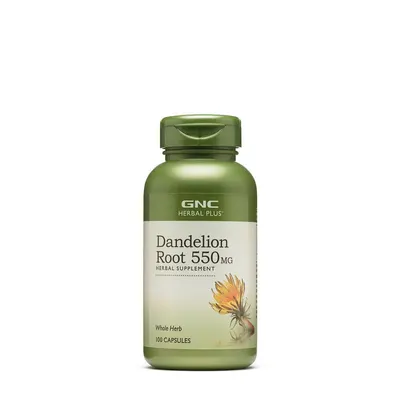 GNC Herbal Plus® Radacina de Papadie 550 mg | 100cps