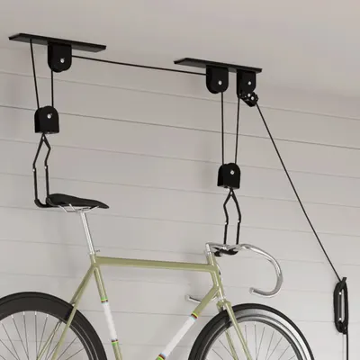Gossi palanuri pentru biciclete cu suport pe tavan, 2 buc., 20 kg