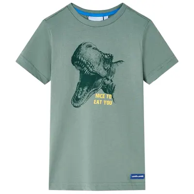 Tricou pentru copii, kaki, 104