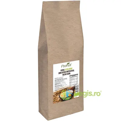 Gris din Grau Integral Veritabil Ecologic/Bio 5kg