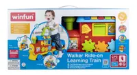 Trenulet antemergator fara pedale pentru copii Winfun, pentru copiii cu varsta incepand de la 12 luni, melodii vesele, lumini