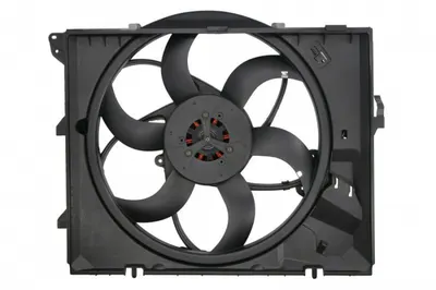 Ventilator radiator (cu carcasa) potrivit BMW 1 (E81), 1 (E82), 1 (E87), 1 (E88), 3 (E90), 3 (E91), 3 (E92), 3 (E93), X1 (E84), Z4 (E89) 1.6-3.0 06.04-08.16