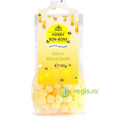 Bomboane (Perle) cu Miere si Lamaie 100g