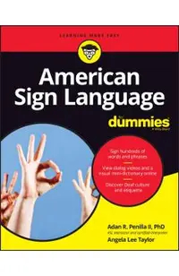 American Sign Language for Dummies with Online Videos