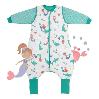 Sac de dormit cu picioruse si maneca lunga detasabila Mermaid 130 cm + manseta 1.0 Tog