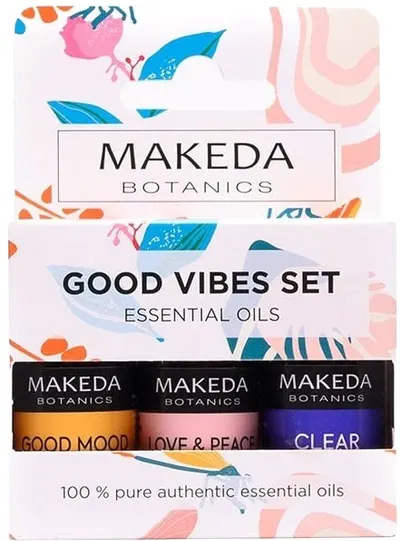 Makeda Botanics Set de aromaterapie Good Vibes, 3 x 10 ml
