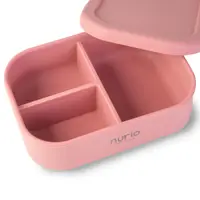 Caserola alimentara din silicon Nurio, Roz