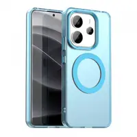 Husa MagSafe pentru Xiaomi Redmi Note 14 4G (Regional), Techsuit, CandyCase, Albastra