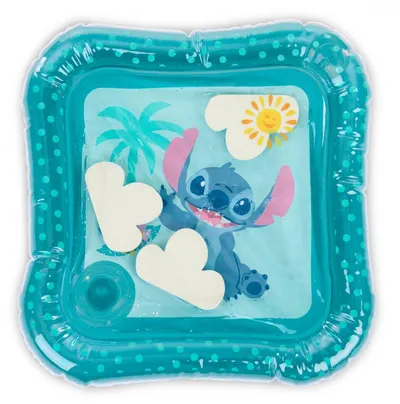 Covoraș de joacă cu apă Bright Starts Disney Baby - Stitch, albastru