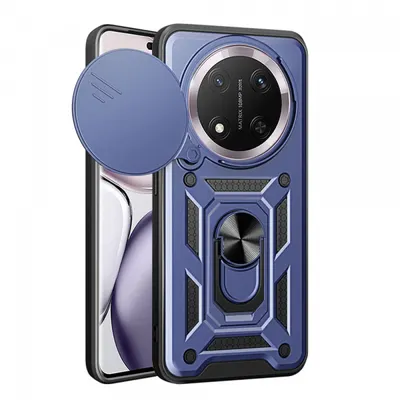 Husa pentru Honor X9c / Magic7 Lite, Techsuit, CamShield, Albastra